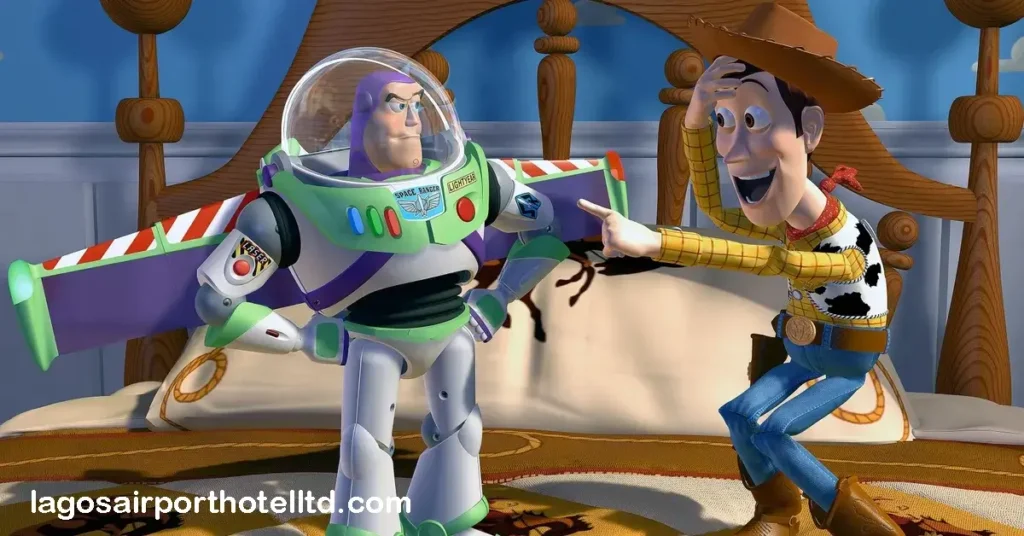 Toy Story เป็นภาพยนตร์คอมเมดี้ผจญภัยคอมพิวเตอร์แอนิเมชั่นอเมริกันปี 1995 กำกับโดย John Lasseterและให้เสียงโดย Tom Hanksและ